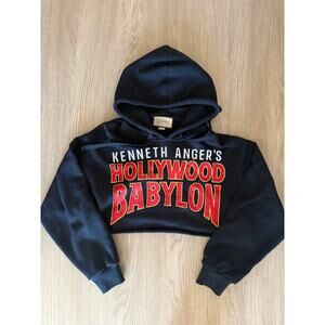Gucci NWOT Hollywood Babylon Cropped Sequin Hoodie